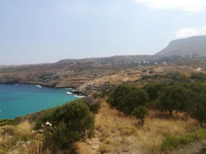 Plaka bei Chania Ausgezeichnetes Grundstück am Meer im Dorf Plaka Grundstück kaufen